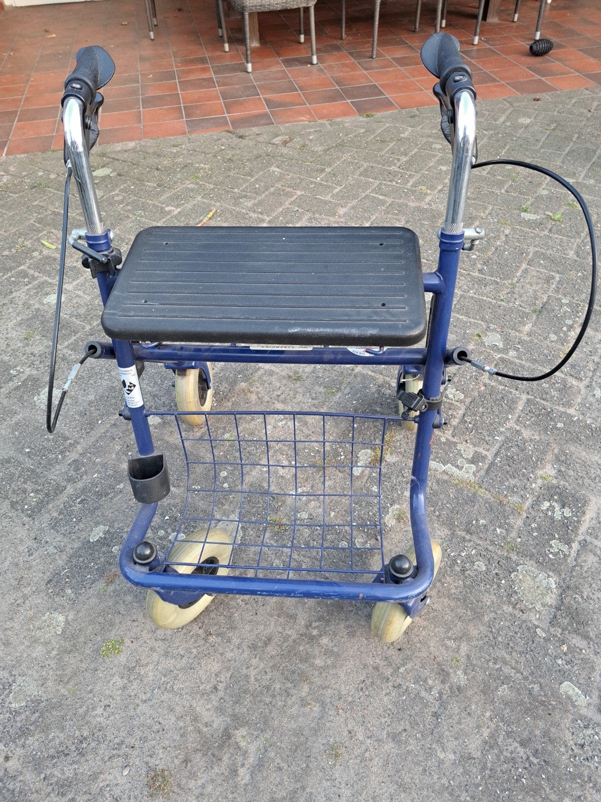 Te koop, goede degelijke inklapbare rollator € 50,00, Diversen, Rollators, Ophalen, Gebruikt