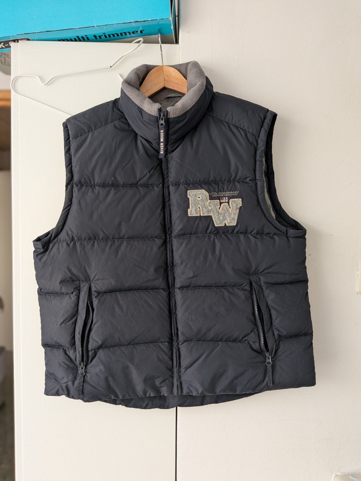 River Woods Bodywarmer Heren - Maat XL, Blauw, Maat 56/58 (XL), Ophalen of Verzenden, River Woods