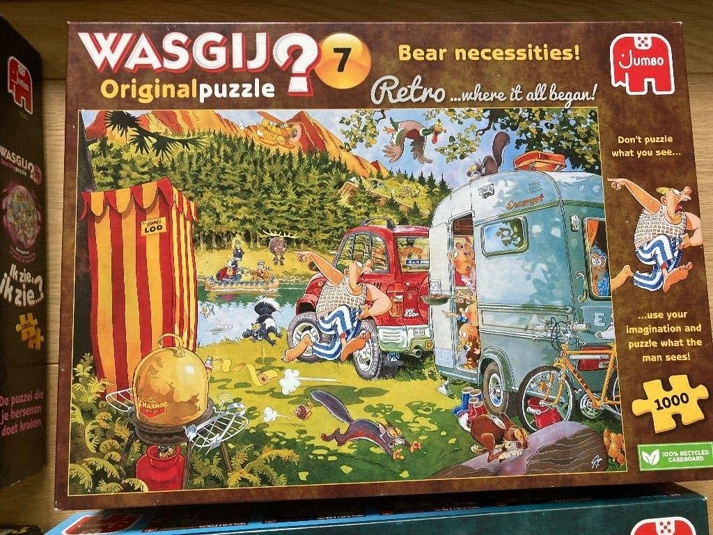Puzzels, Ophalen, 500 t/m 1500 stukjes, Zo goed als nieuw