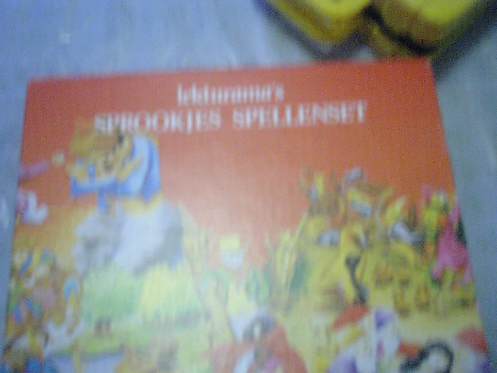 Sprookjes spellenset Lekturama, Hobby en Vrije tijd, Drie of vier spelers, Ophalen of Verzenden, Gebruikt
