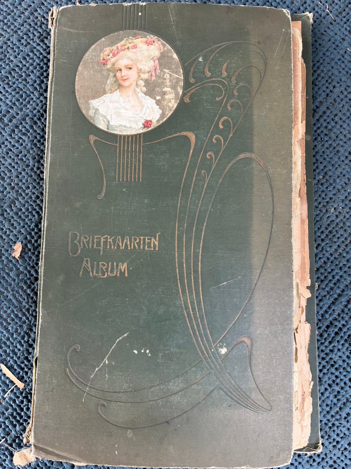 145 antieke ansichtkaarten van 1921 tot 1925, Ophalen of Verzenden