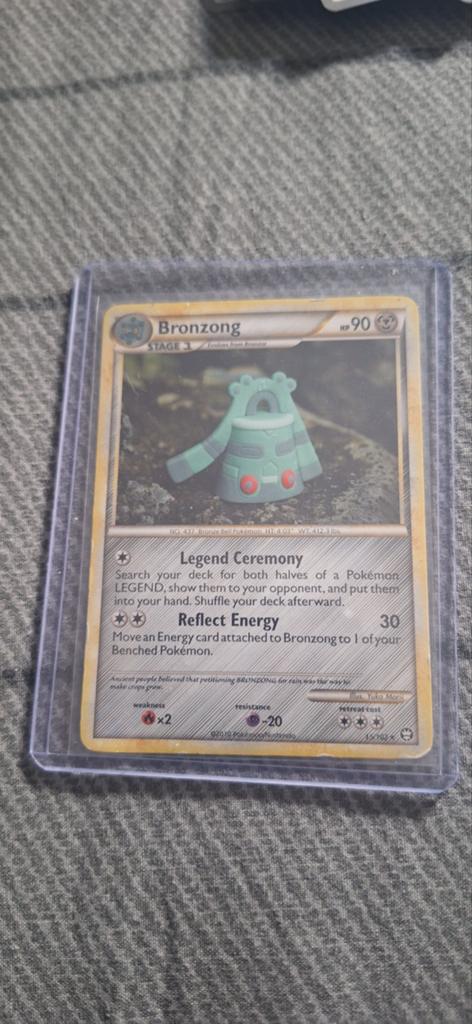 Bronzong Pokémon kaart - Stage 1 - Legend Ceremony, Ophalen of Verzenden, Gebruikt, Losse kaart