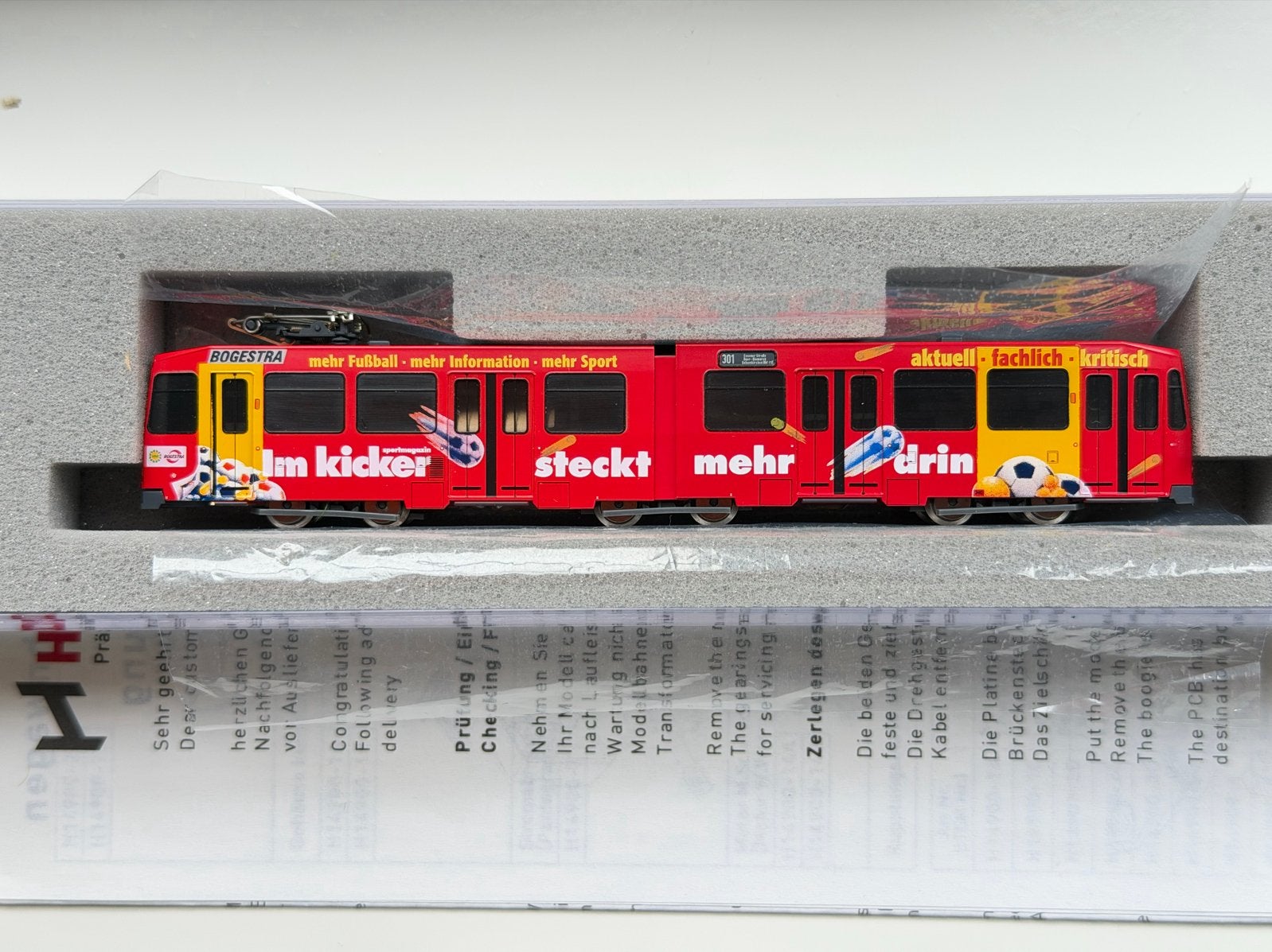 Hobbytrain N spoor tram - Nieuw in doos, Overige merken, Gelijkstroom, Overige typen, Nieuw