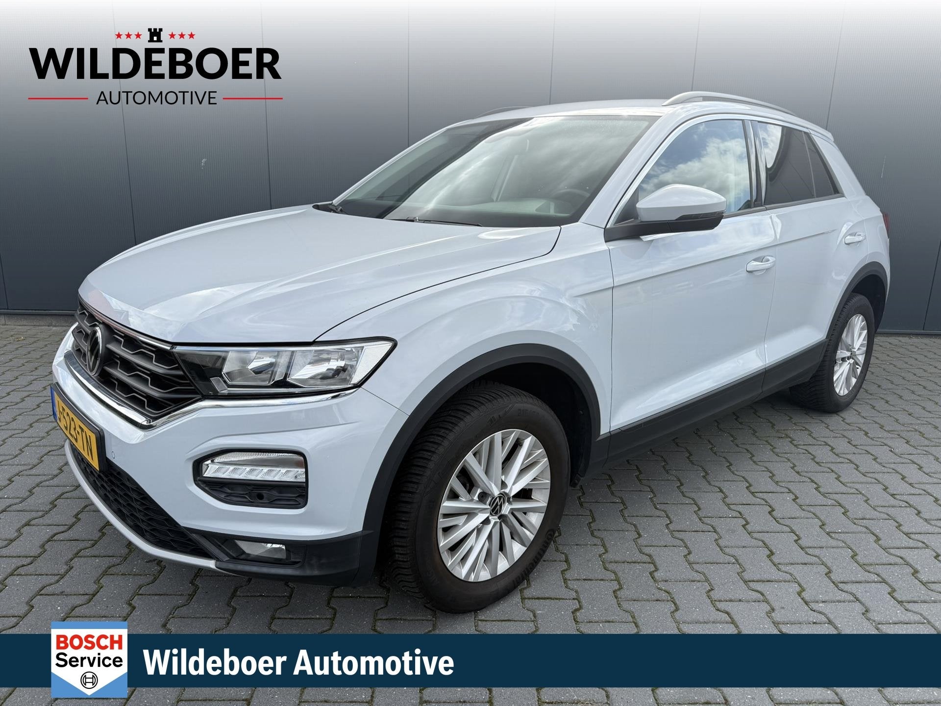 Volkswagen T-Roc 1.0 TSI 116 PK Style + NAVI + CLIMA + CRUIS, Stof, Gebruikt, 116 pk, Origineel Nederlands
