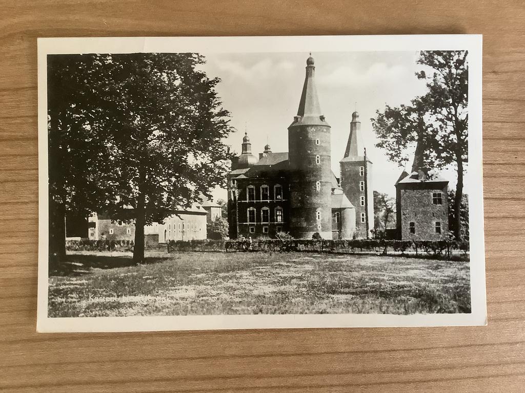 ansichtkaart Hoensbroek, Verzamelen, Ansichtkaarten | Nederland, Ophalen of Verzenden, Gelopen, Gelderland