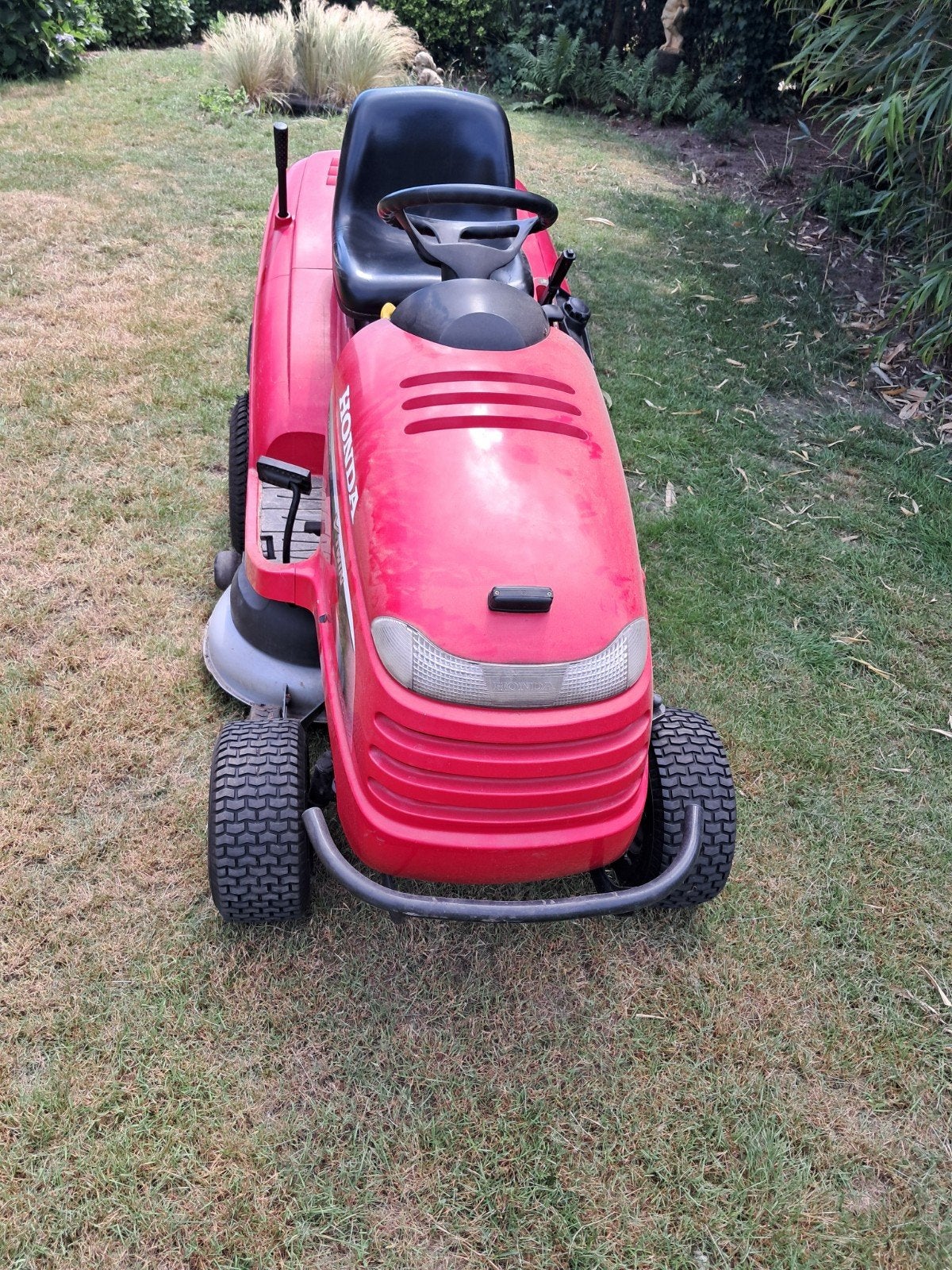 Honda HF2417, Tuin en Terras, Zitmaaiers, Ophalen, Honda, Gebruikt, Opvangbak