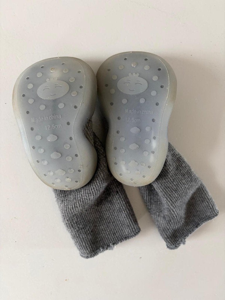 Sok-schoentjes / eerste loopschoentjes– ca. m 20/21, 12,5 cm, Jongetje of Meisje, Ophalen of Verzenden, Onbekend, Gebruikt