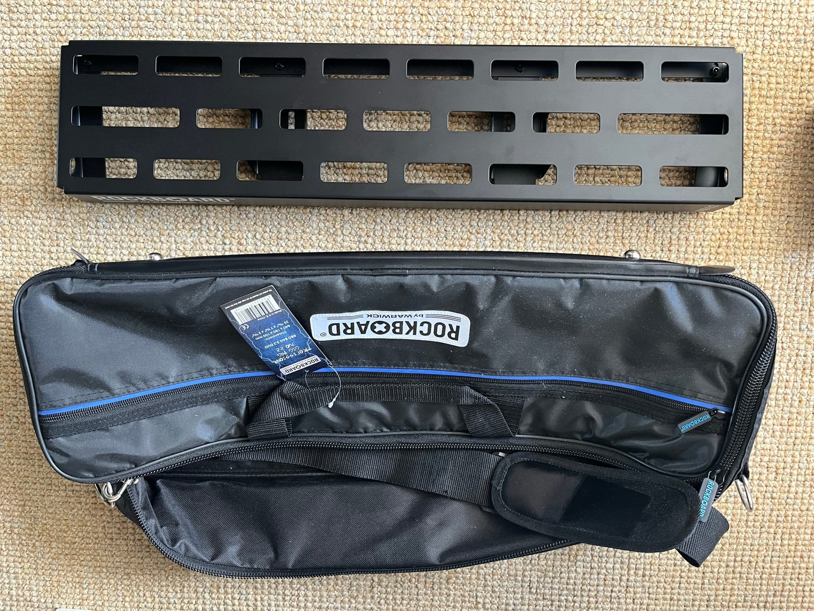 ZGAN RockBoard by Warwick Pedalboard met draagtas, Ophalen of Verzenden, Zo goed als nieuw, Overige typen