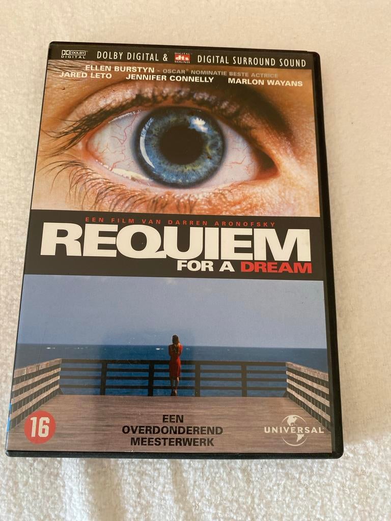 Requiem for a Dream DVD - Darren Aronofsky Meesterwerk, Cd's en Dvd's, Vanaf 16 jaar, Ophalen of Verzenden, Gebruikt