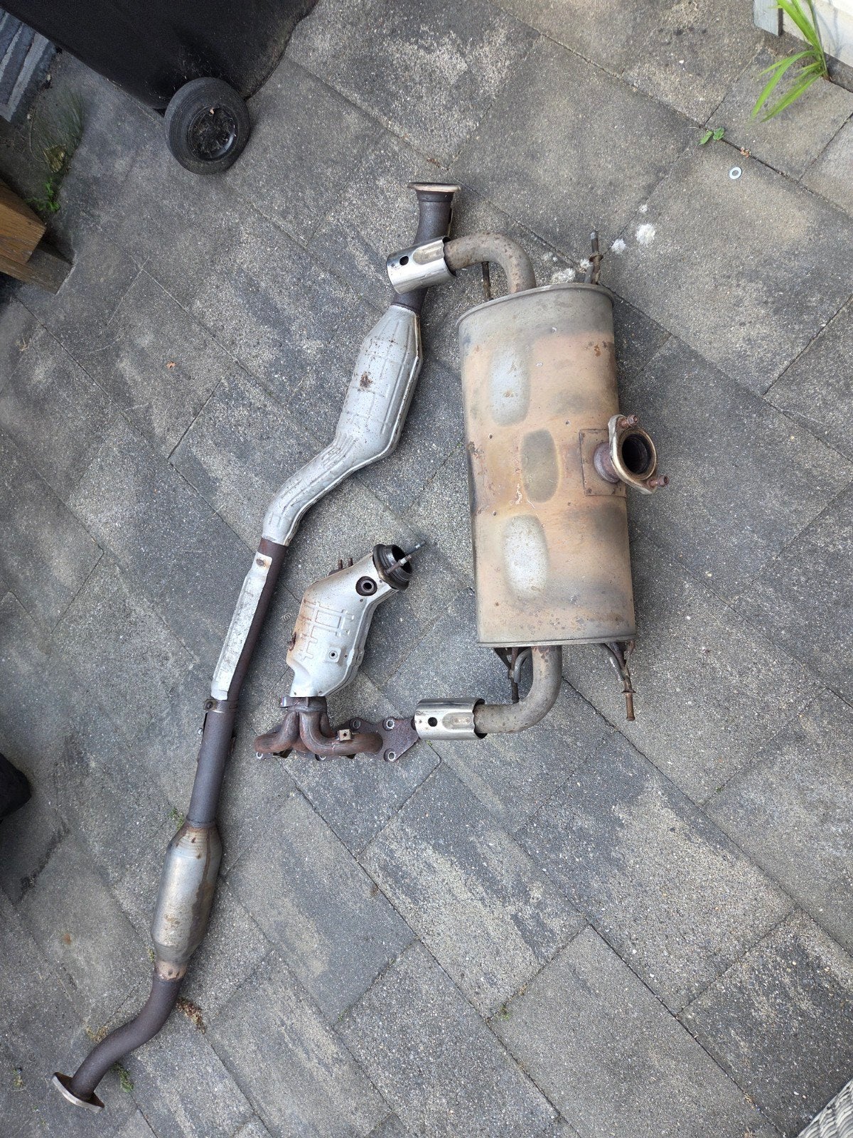 Mazda MX-5 NC2 2.0l Origineel Uitlaatsysteem met Manifold, Auto-onderdelen, Uitlaatsystemen, Ophalen of Verzenden, Mazda