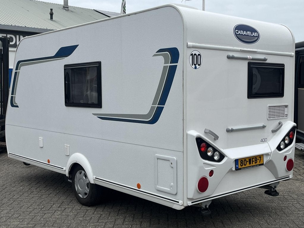 Caravelair Alba 400 VERKOCHT, Treinzit, Tot en met 3, 4 tot 5 meter, Caravelair