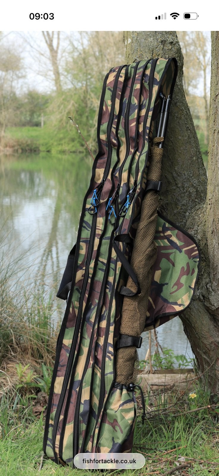 Gezocht Cult DPM camo 3 rod 9ft, Ophalen of Verzenden, Zo goed als nieuw, Overige typen