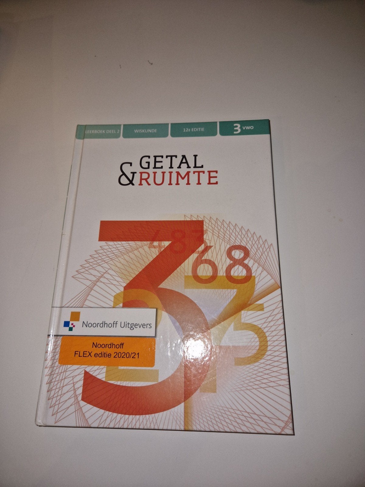 Getal & Ruimte Wiskunde 3 VWO 12e editie (2020/21), Ophalen of Verzenden, Gelezen, VWO, Wiskunde B