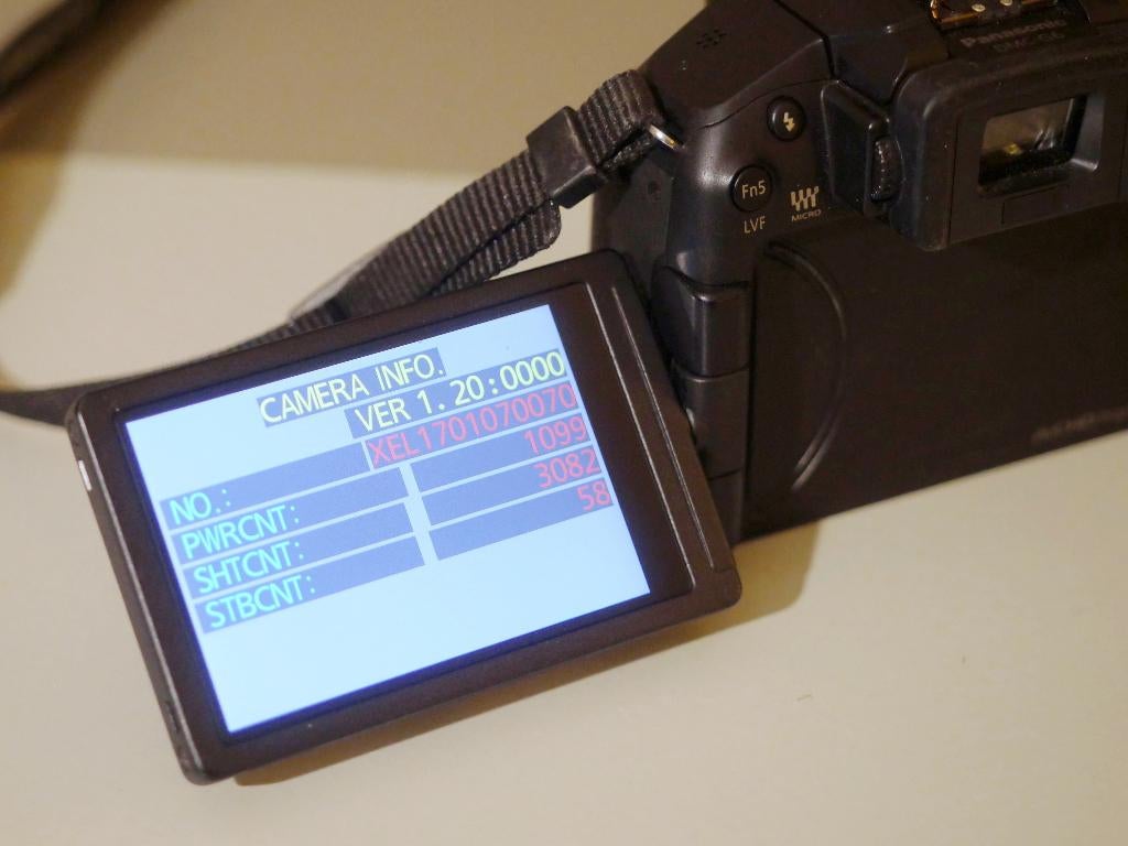 Panasonic Lumix DMC-G6 body, Ophalen, Gebruikt, Overige Merken, Geen optische zoom