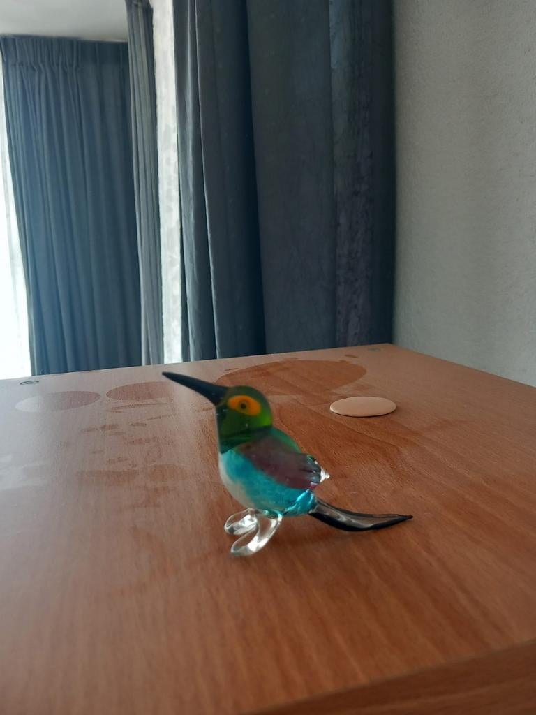 Glazen Bijeneter Beeldje - Handgemaakt Decoratie Vogel, Ophalen, Gebruikt, Meerkleurig, Overige stijlen