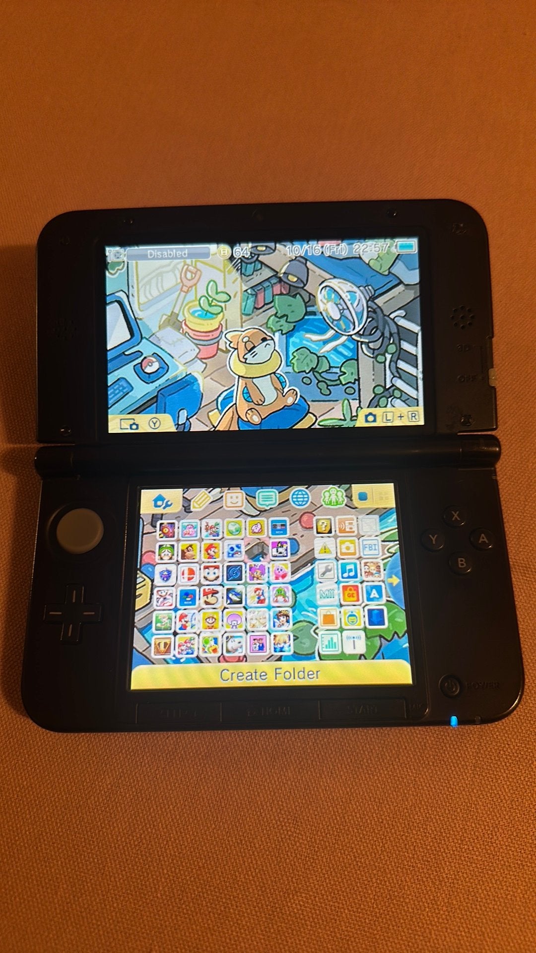Nintendo 3DS XL Zwart met oplader - Gebruikt, Spelcomputers en Games, Ophalen of Verzenden, Gebruikt, Zwart, 3DS XL