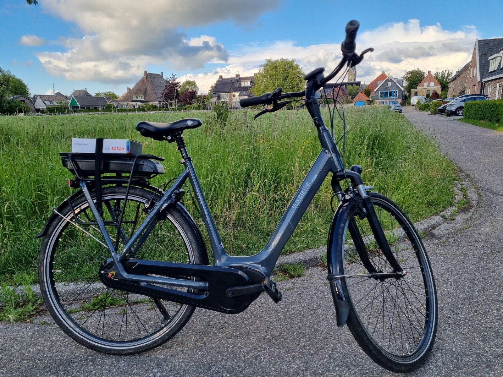 Bijna nieuwe Gazelle Orange c7+, Nieuw, Ophalen of Verzenden, 50 km per accu of meer, 55 tot 59 cm