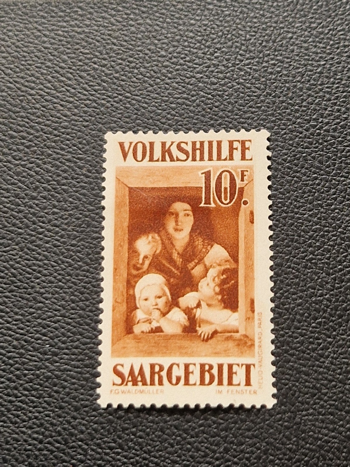 Saar Saargebiet ongebruikt plakker nr 150, Ophalen of Verzenden, Overige periodes, Postfris