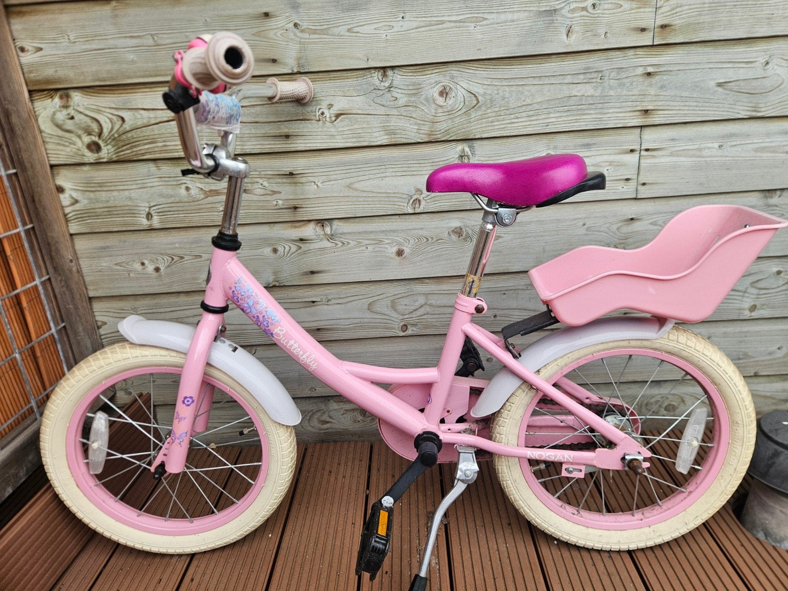 Kinderfiets, Ophalen, Terugtraprem, Gebruikt, Butterfly