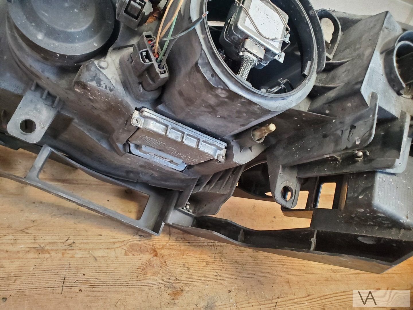 Renault Megane 2 xenon koplamp rechts facelift €50 + module, Gebruikt, -, Renault, -