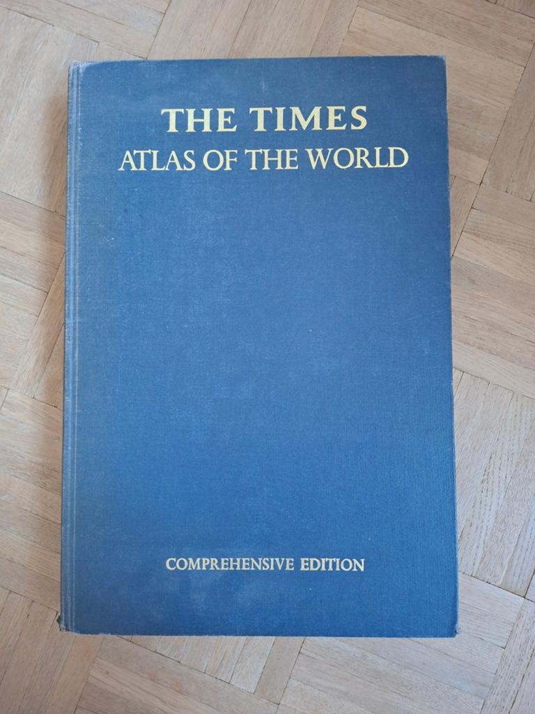 The Times Atlas of the World - Comprehensive Edition 1967, Gelezen, Overige atlassen, Ophalen of Verzenden, 1800 tot 2000