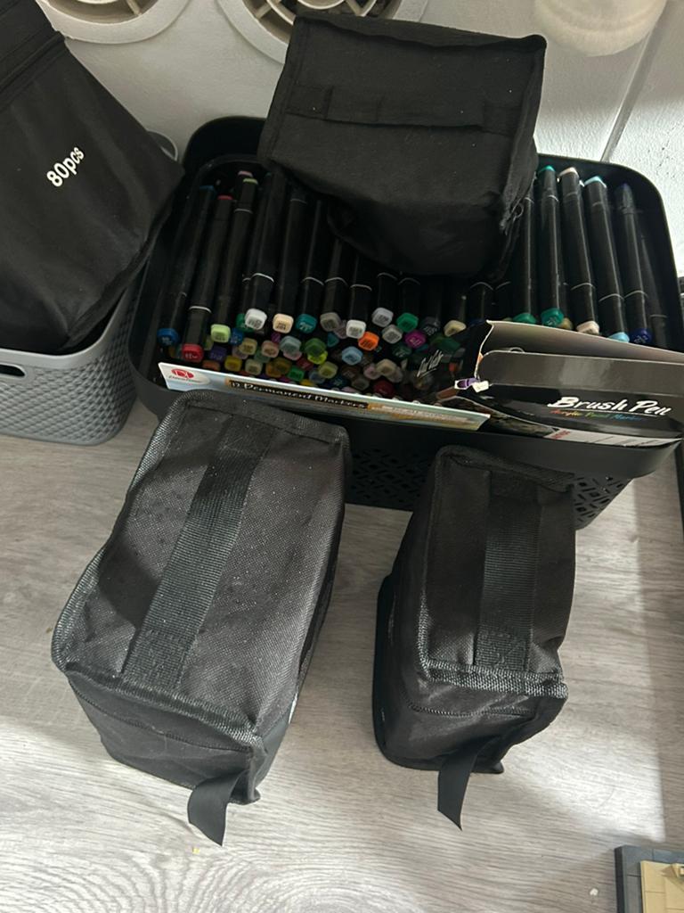 Acryl stiften, Verzenden, Zo goed als nieuw, Potlood of Stift