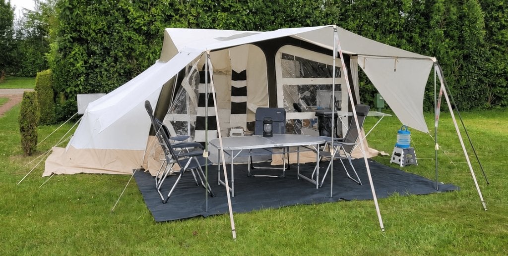 Trigano Odyssee 2013, Caravans en Kamperen, Vouwwagens, Ophalen, Trigano, Meerkleurig, Aanwezig