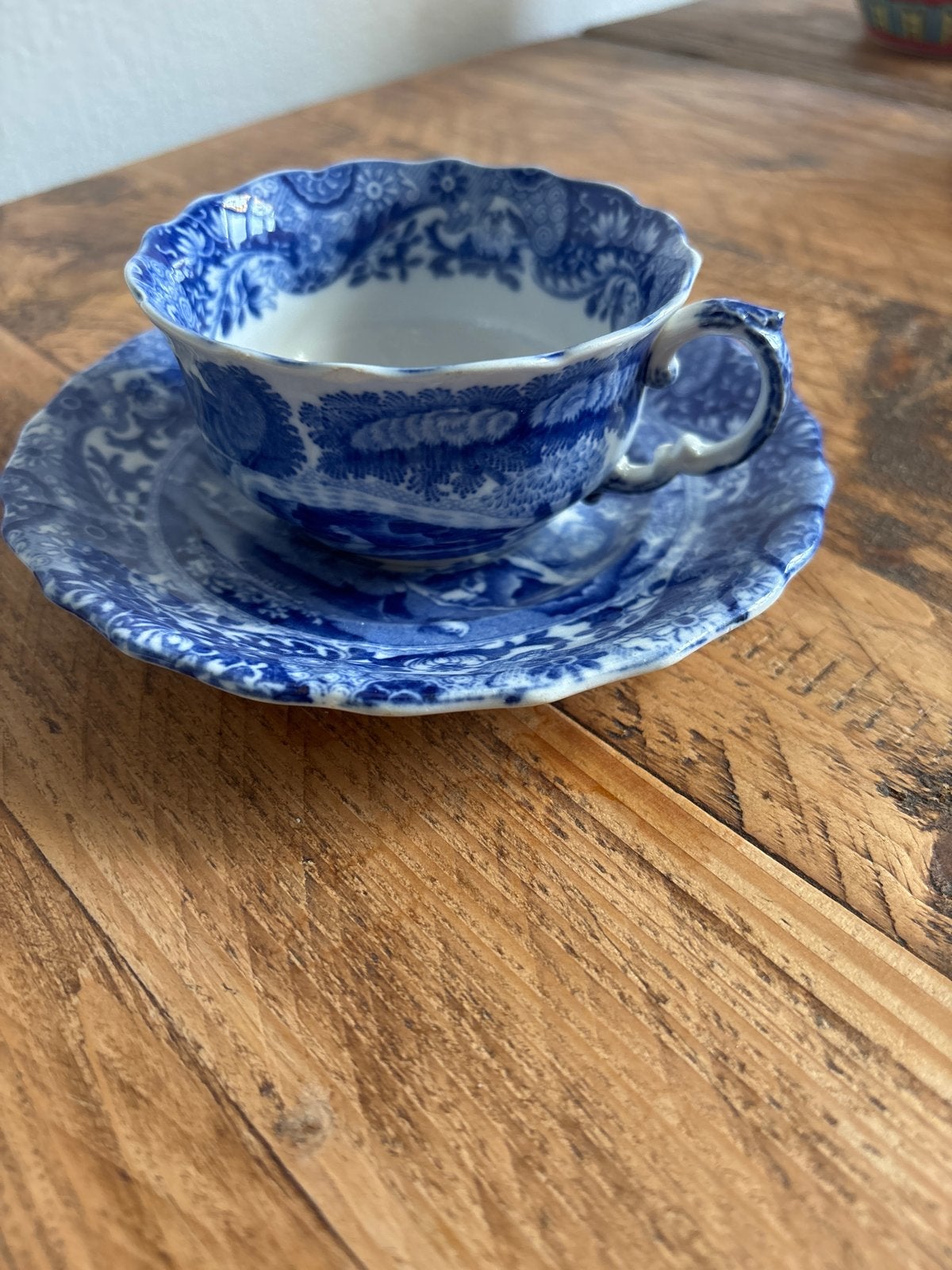Antieke Copeland Spode's Italian theekop en schotel, Ophalen