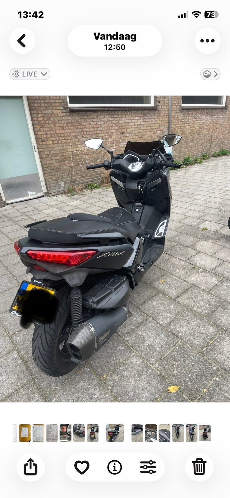 Yamaha x max, Ophalen, Gebruikt
