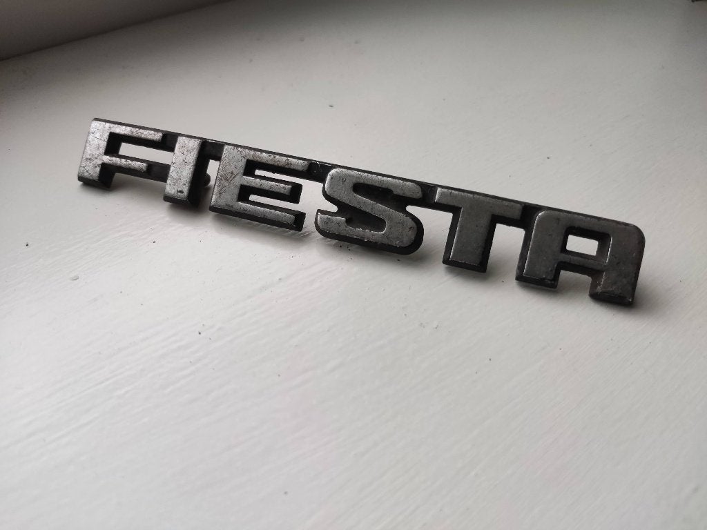 Ford Fiesta embleem logo, Ophalen of Verzenden