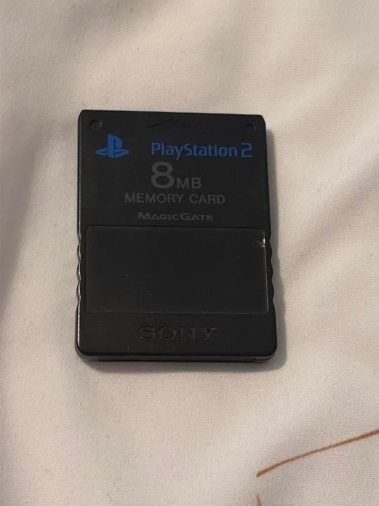 Sony PlayStation 2 (PS2) 8MB Geheugenkaart Memory Card, Ophalen of Verzenden, Gebruikt, Geheugenkaart, PlayStation 2