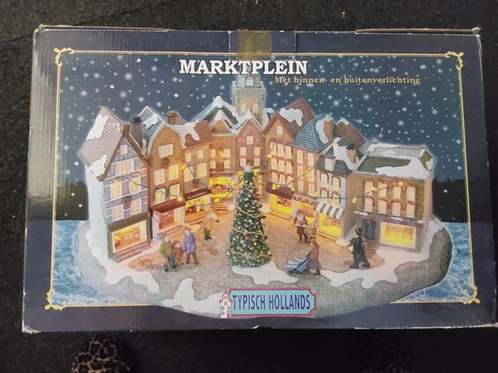 Marktplein typisch hollands, Diversen, Ophalen of Verzenden, Zo goed als nieuw