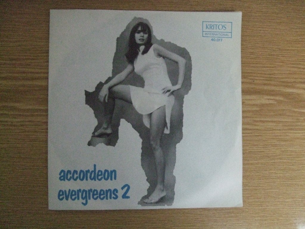 EP   HAARLEMS ACCORDEONTRIO   ACCORDEON EVERGREENS, Cd's en Dvd's, Ophalen of Verzenden, Zo goed als nieuw, EP, Pop