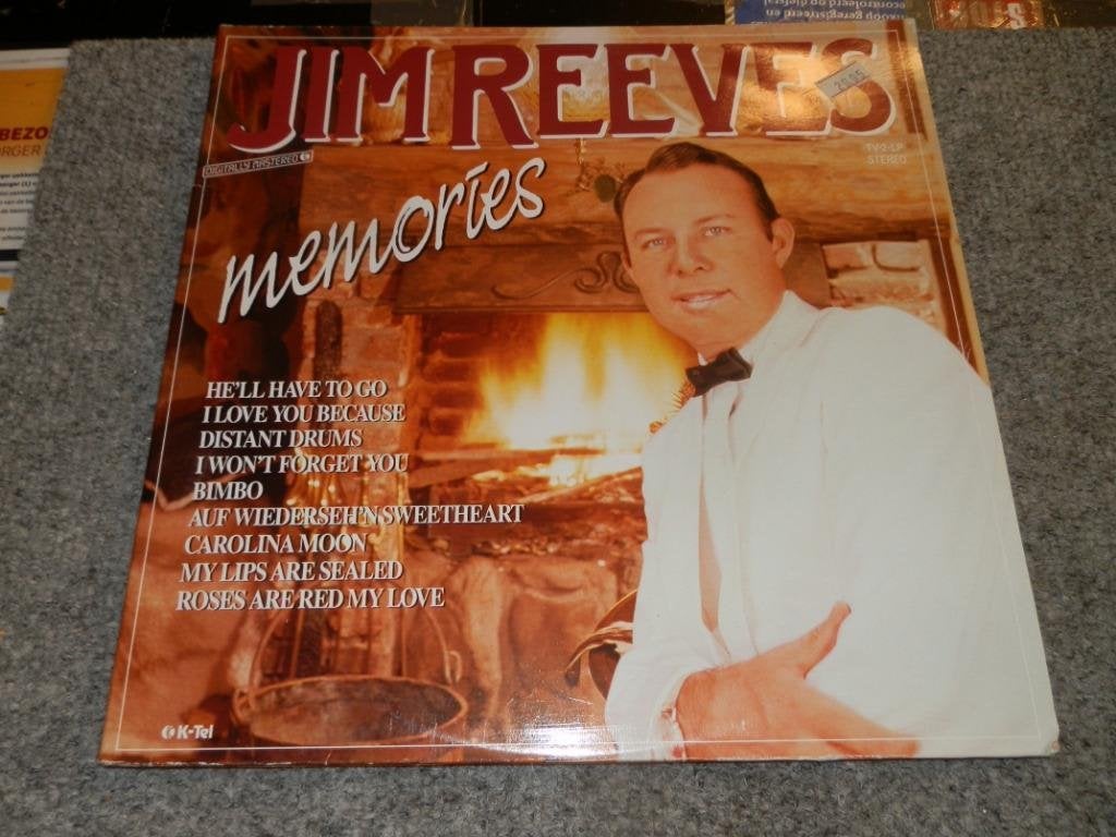 Lp Jim Reeves memories 1981, Ophalen of Verzenden, Gebruikt, 12 inch