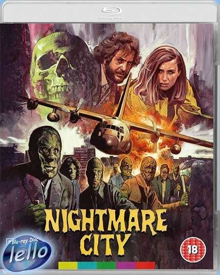 Blu-ray: Umberto Lenzi's Nightmare City (1980 Hugo Stiglitz), Ophalen of Verzenden, Nieuw in verpakking, Horror
