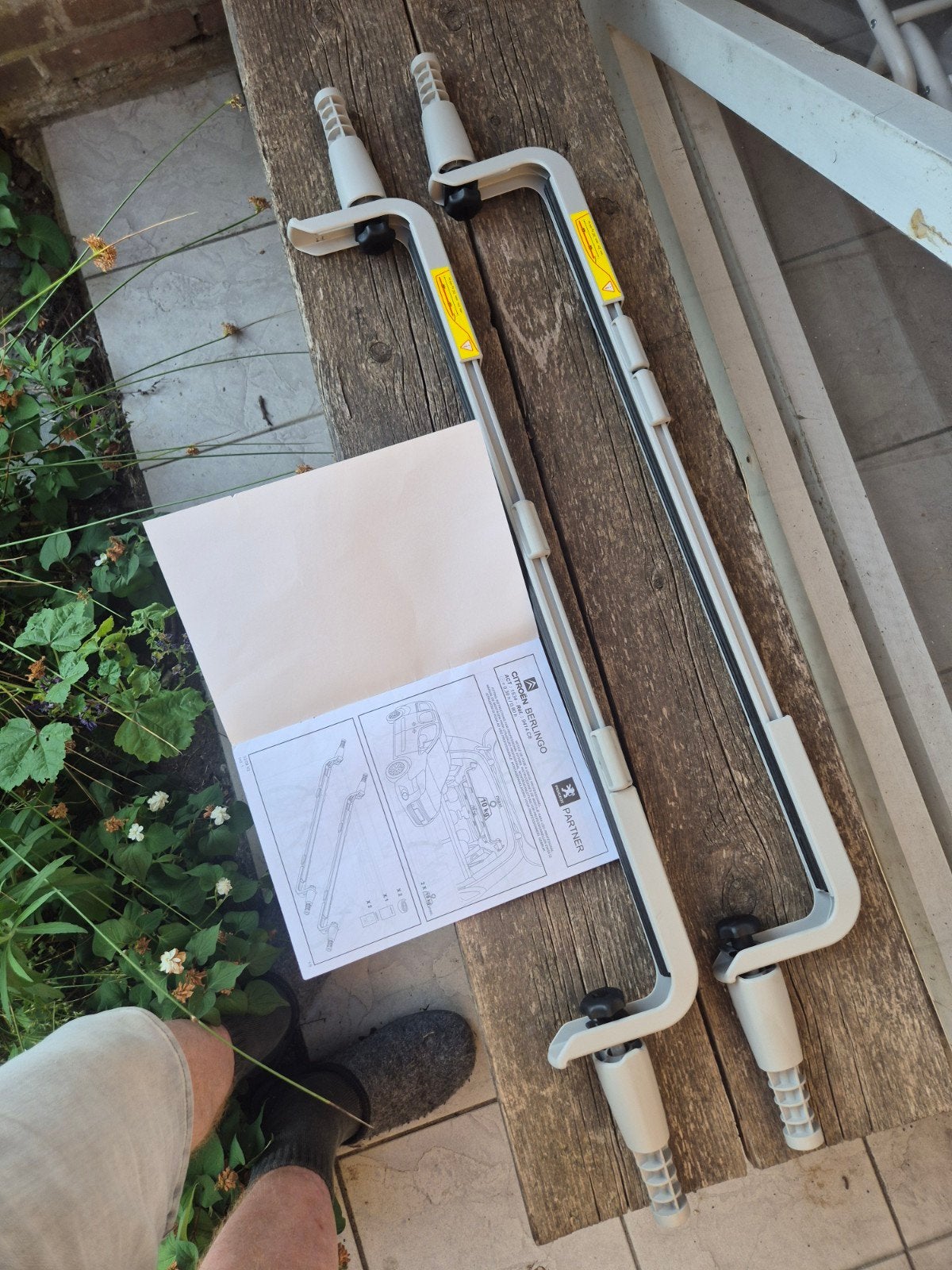 Bagagerek voor binnen, Ophalen, Citroën