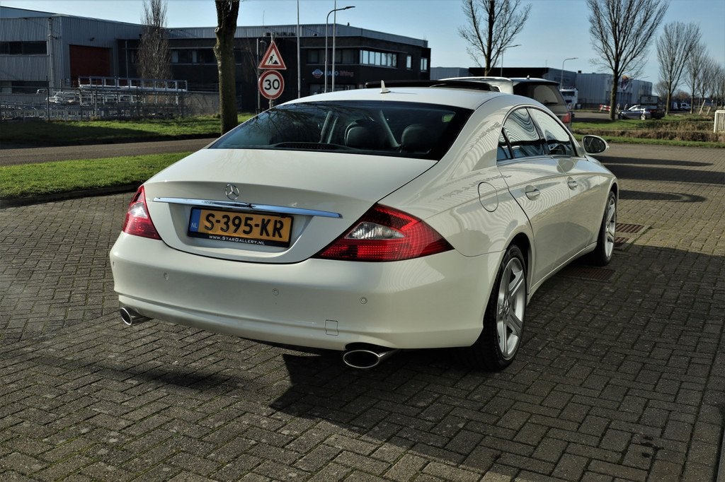 Mercedes-Benz CLS-Klasse CLS 500 Youngtimer 61378km, Automaat, Gebruikt, Wit, Leder