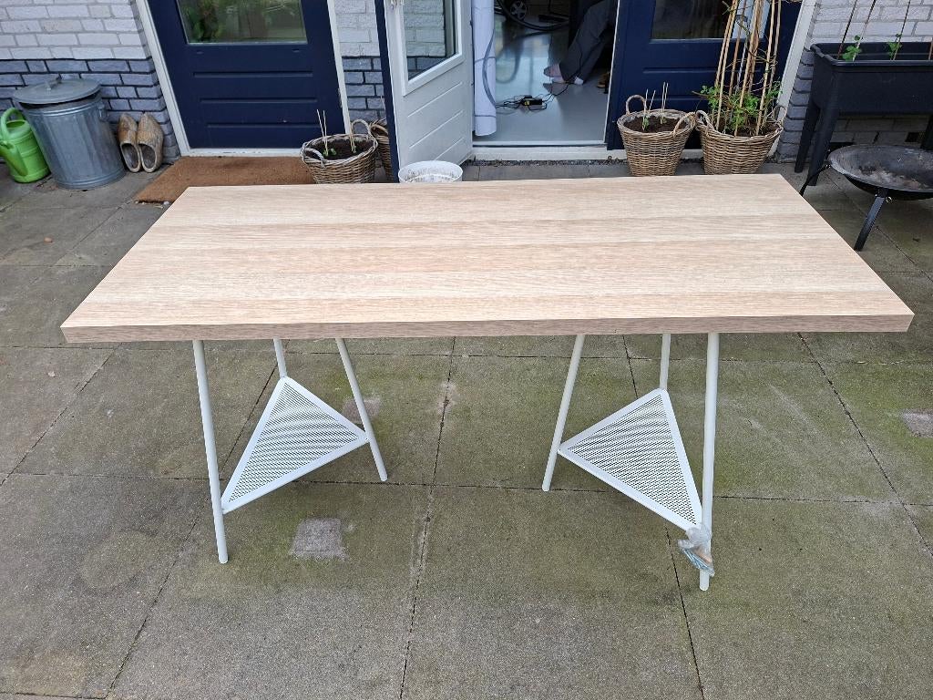 bureau tafel, Ophalen, Demontabel, Gebruikt, Schoolbureau