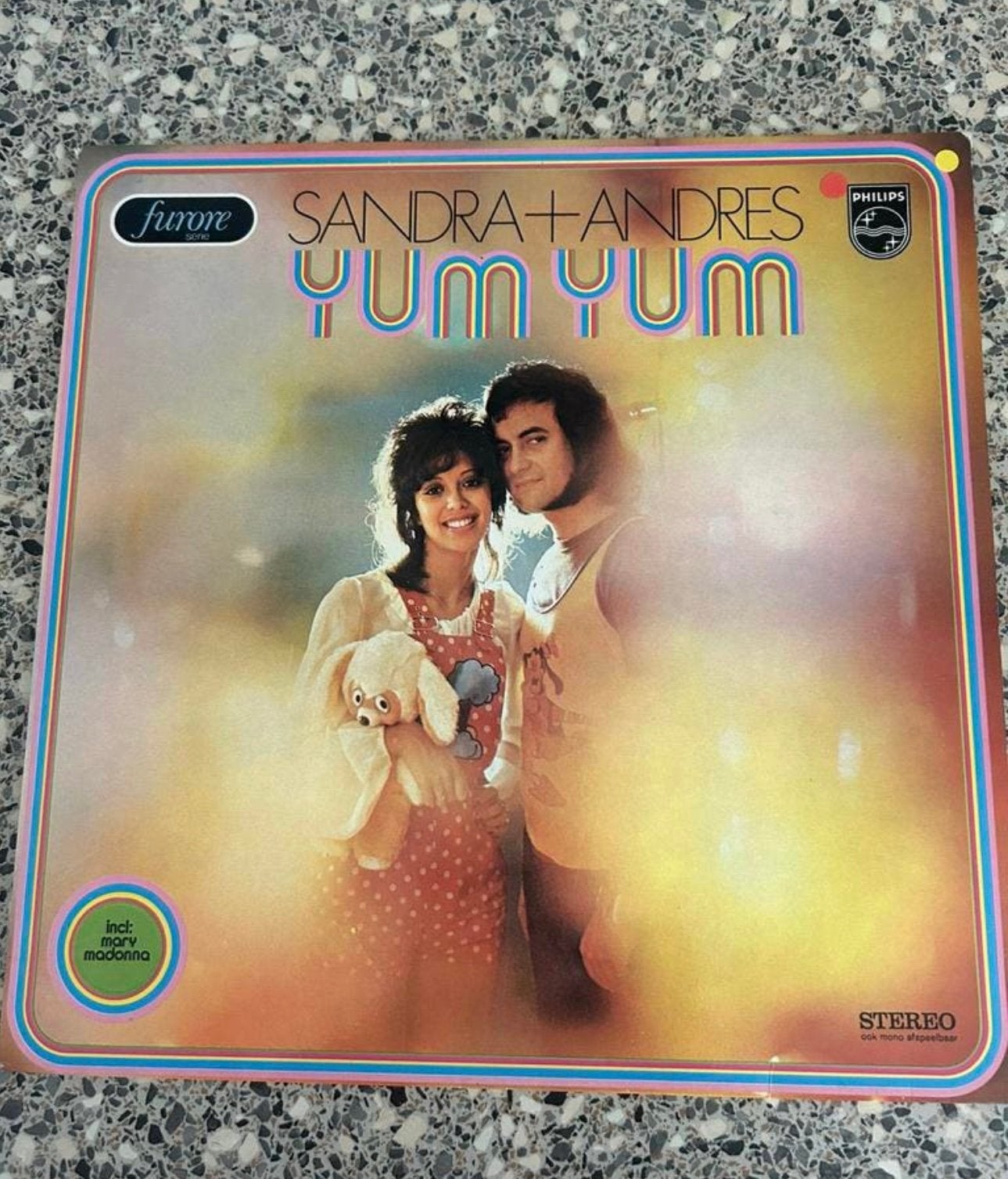 Elpeee Sandra+Andres Yum Yum, Ophalen of Verzenden, Zo goed als nieuw, 12 inch
