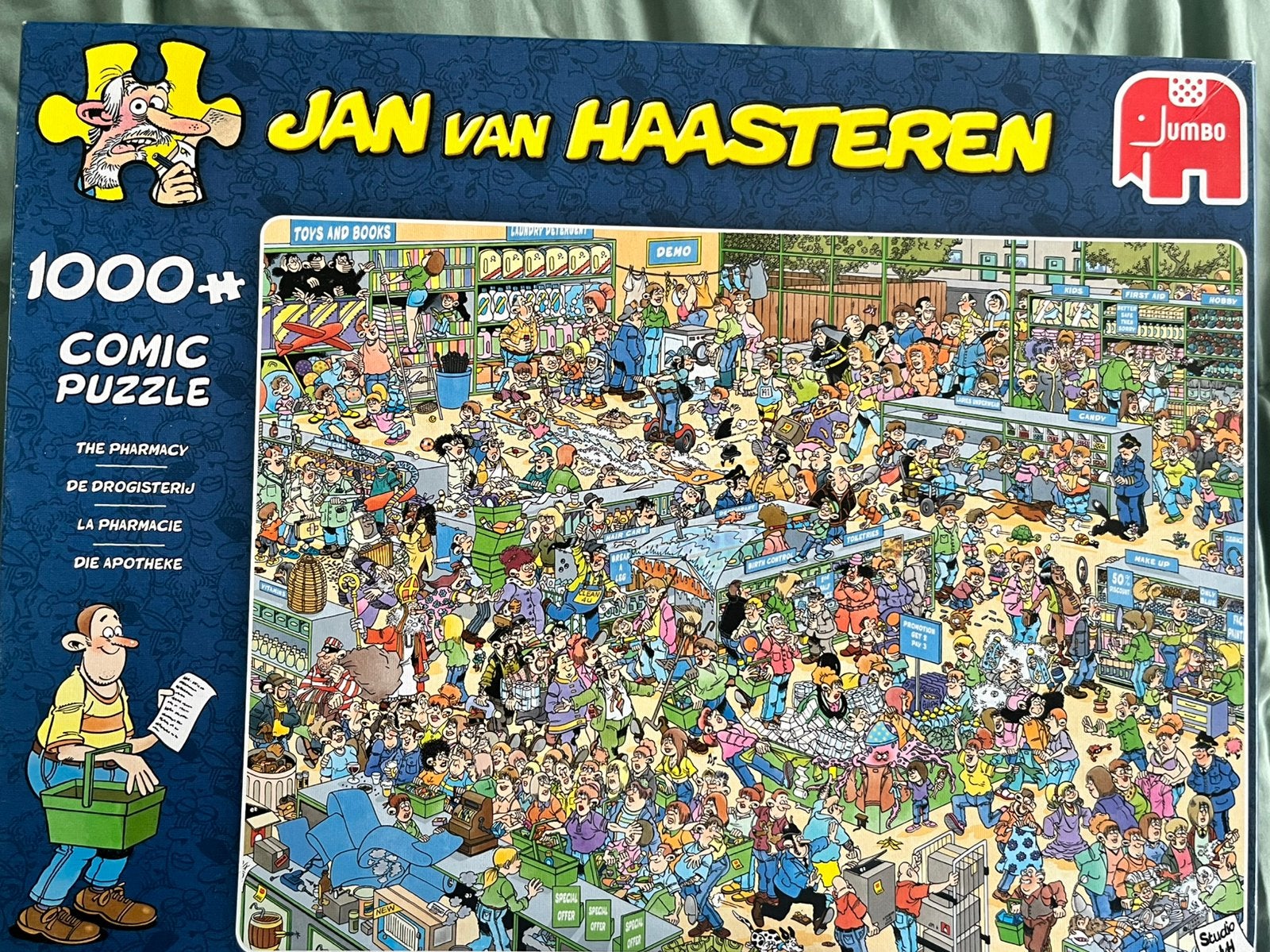 Jan van Haasteren puzzels, Ophalen, 500 t/m 1500 stukjes, Legpuzzel