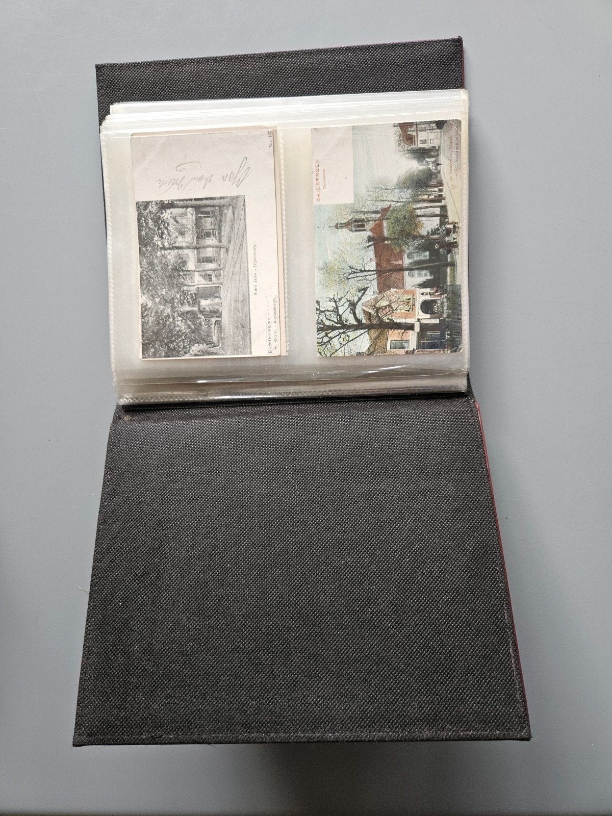 2 luxe Leuchturm albums voor ansichtkaarten, Verzamelen, Ophalen of Verzenden