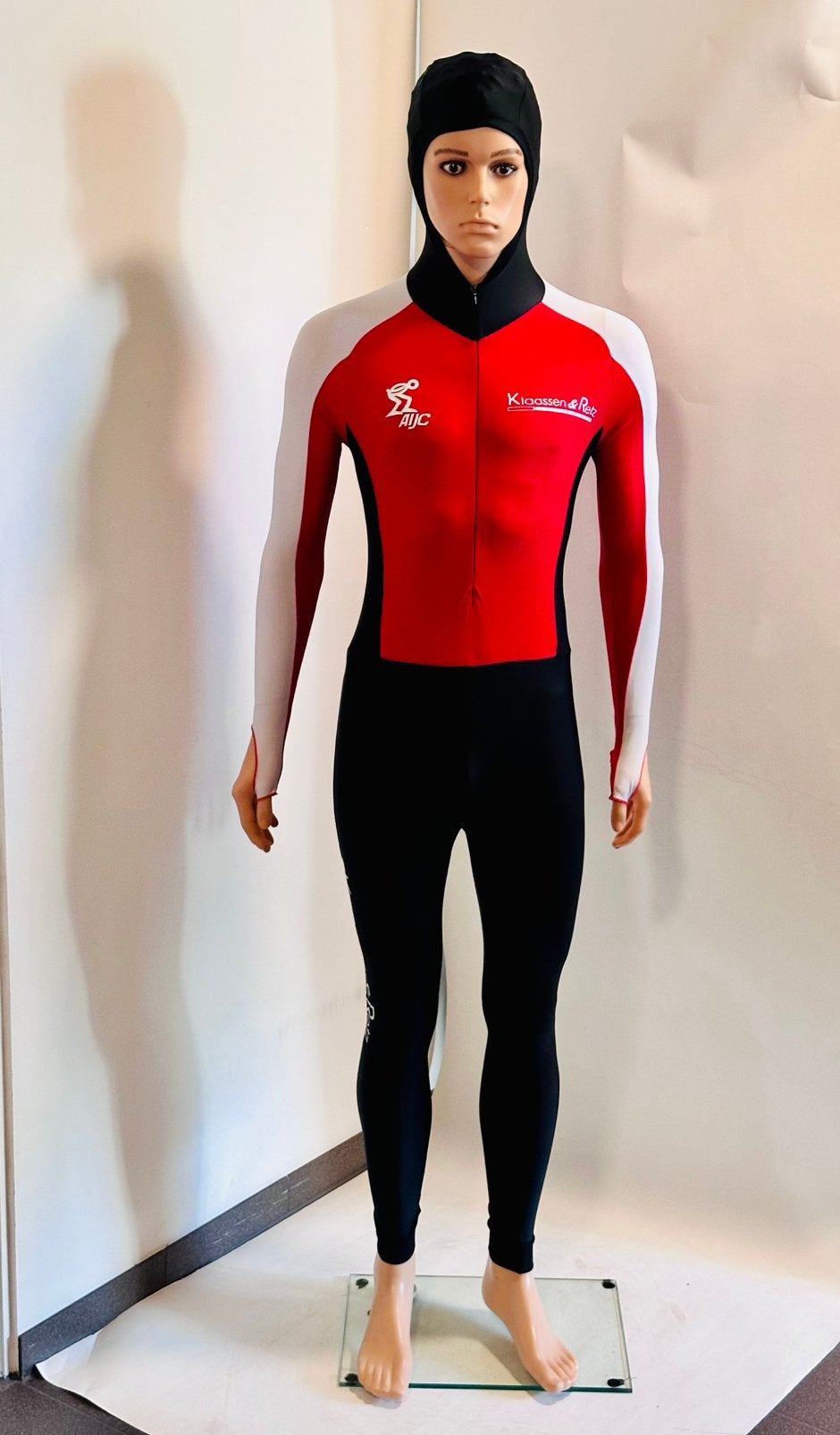 Schaatskleding schaatspak snelpak speeduit maat M lycra, Ophalen of Verzenden, Zo goed als nieuw