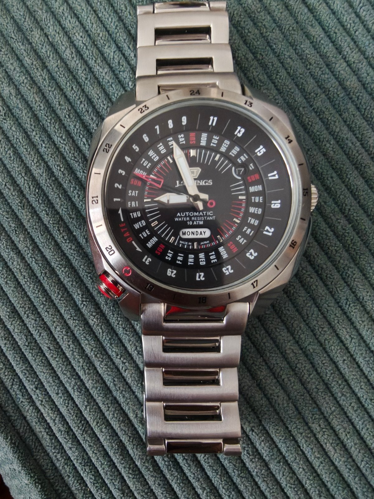 J spring automatic by Seiko. nieuw, Staal, Polshorloge, Nieuw, Ophalen of Verzenden