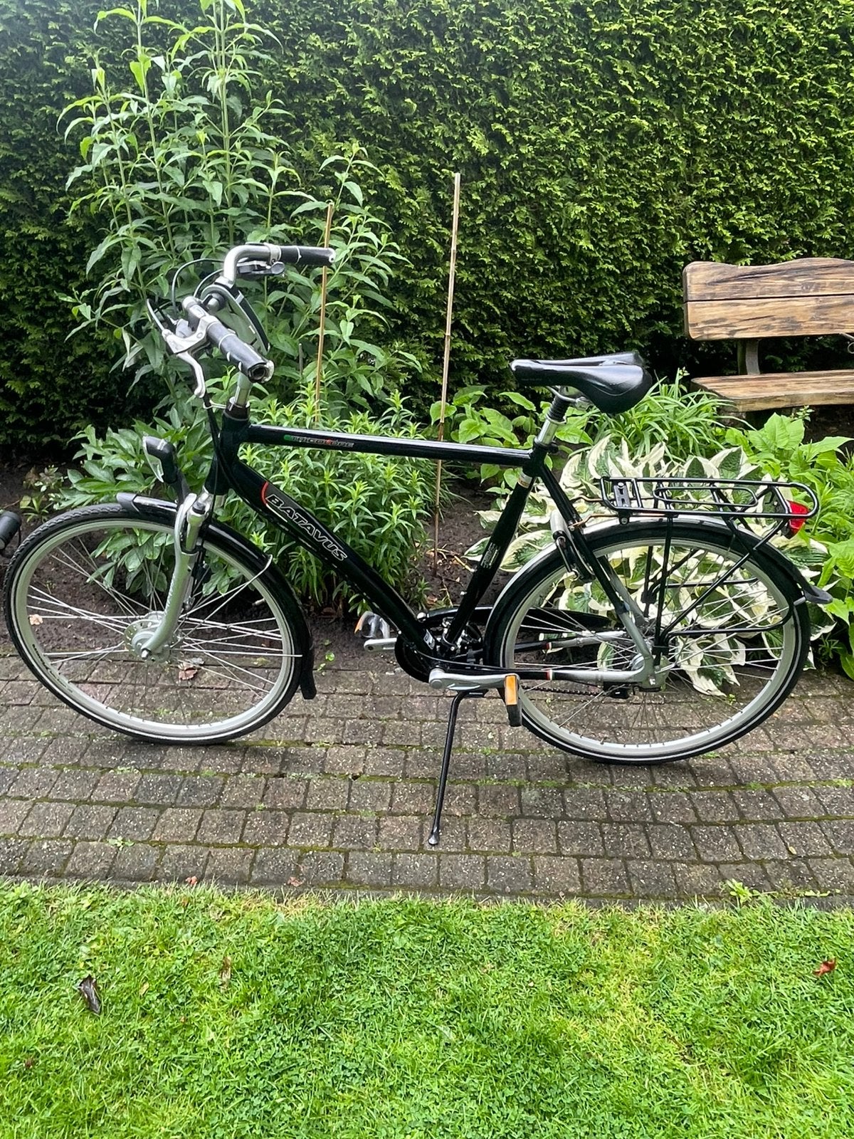 Batavus tricolore heren fiets framemaat 61, Ophalen, Gebruikt, Versnellingen, Batavus