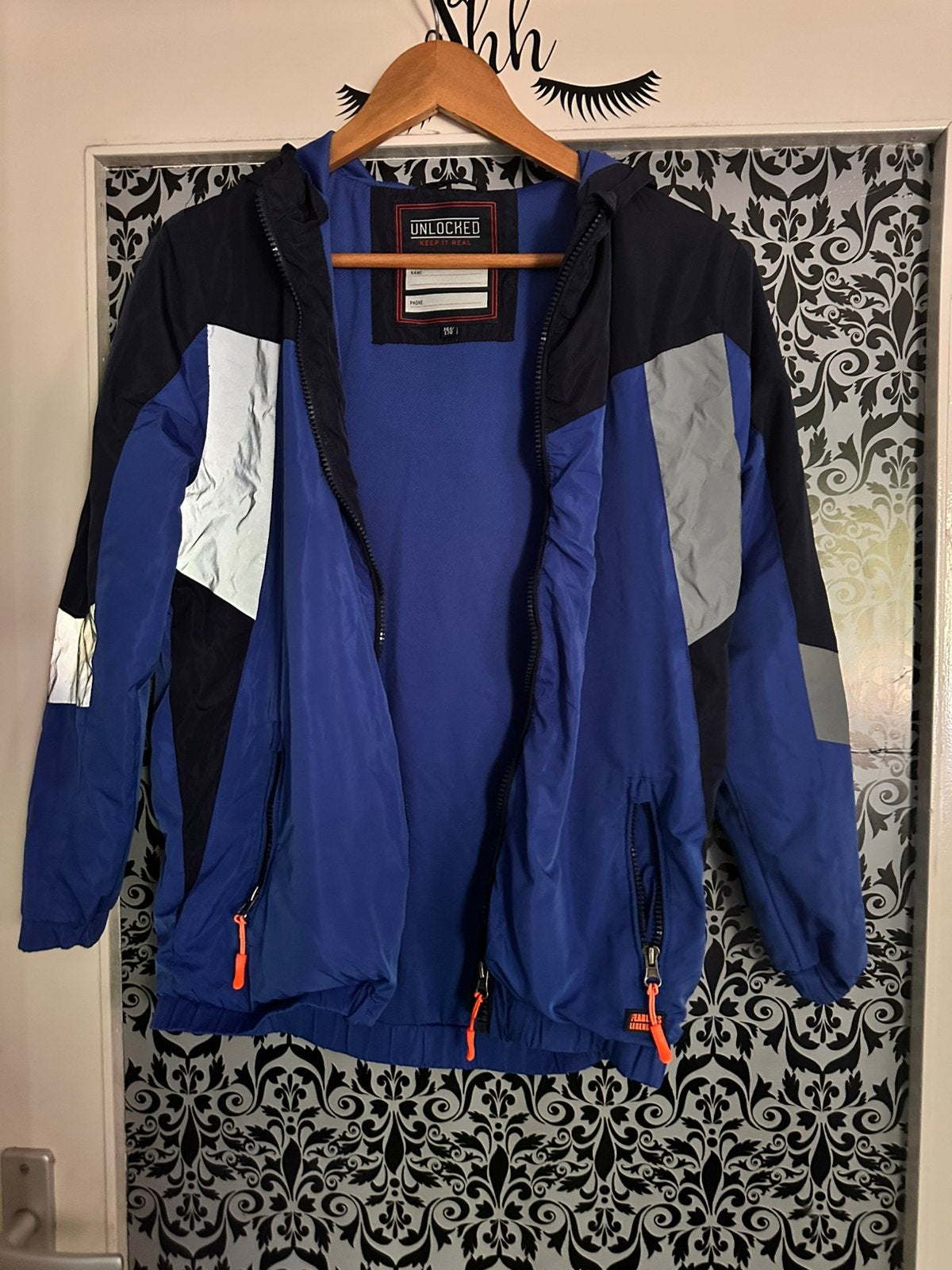 Jongens regenjas, Ophalen of Verzenden, Zo goed als nieuw, Maat 34 (XS) of kleiner, Blauw