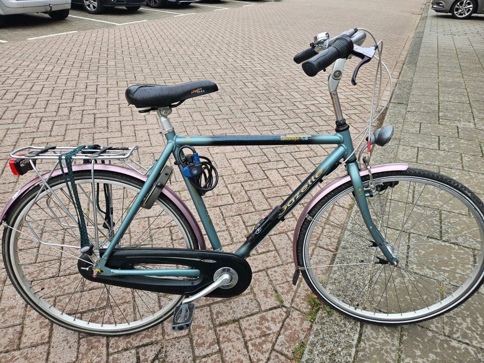 Gazelle herenfiets 57 cm, Ophalen, Gebruikt, Versnellingen, 57 tot 61 cm