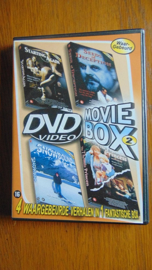 Waargebeurde verhaal dvd movie box 2, Alle leeftijden, Ophalen of Verzenden, Gebruikt