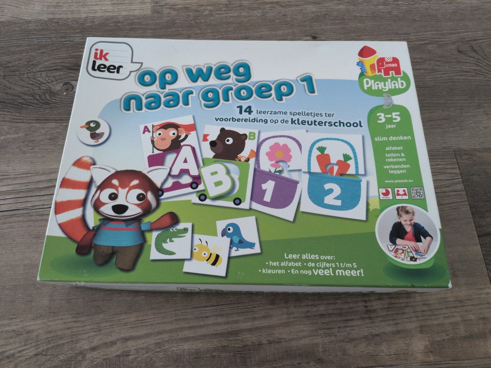 Ik Leer: Op Weg naar Groep 1 - Educatief Spel 3-5 jaar, Ophalen, Gebruikt, Knutselen