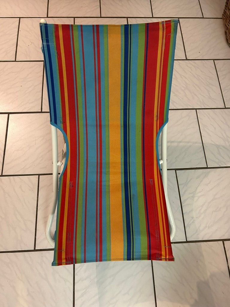 strandstoelen inklapbaar x2, Tuin en Terras, Ophalen, Gebruikt, Inklapbaar