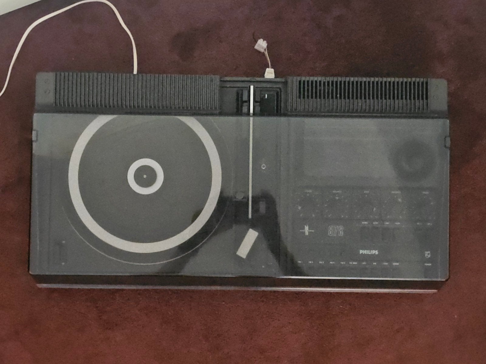 Philips 878 tuner/versterker/draaitafel i.z.g.st. vintage, Ophalen of Verzenden, Zo goed als nieuw, Tuner of Radio, Philips